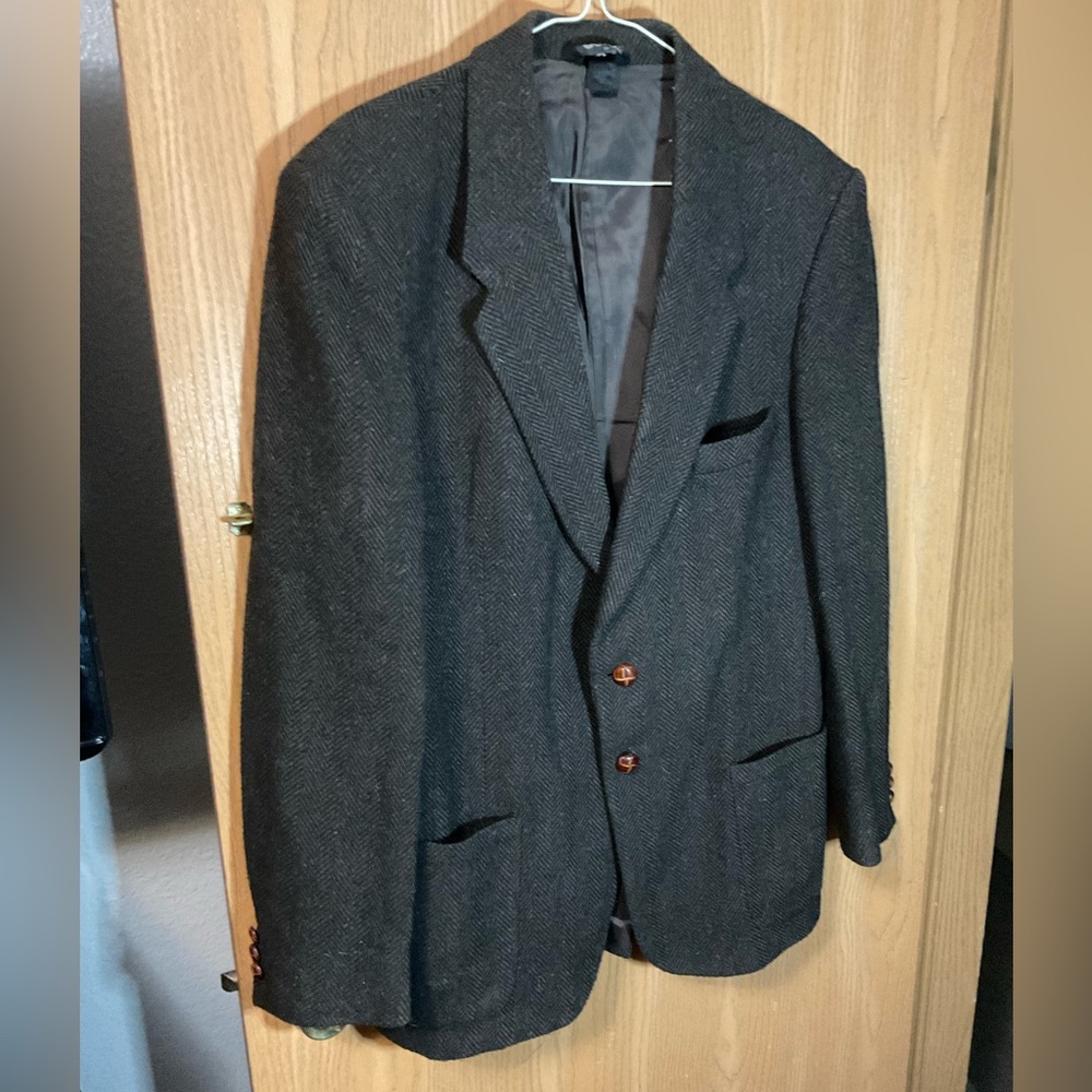 E. Joven by Farah Vintae 1970's Men's Brown Blazer Sport Coat Size 40 R